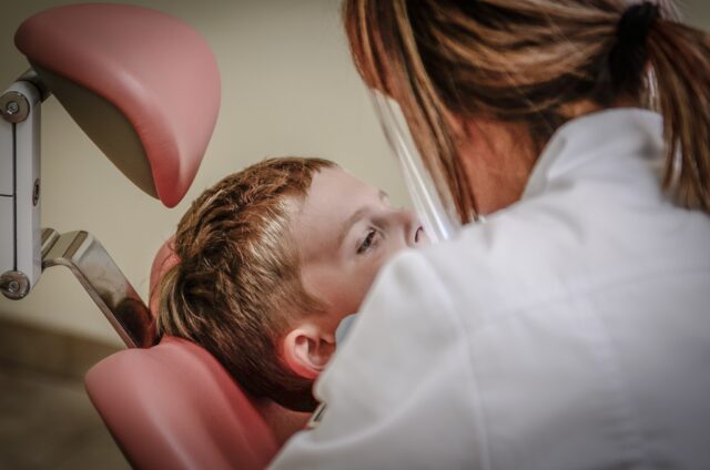 dentist and patient