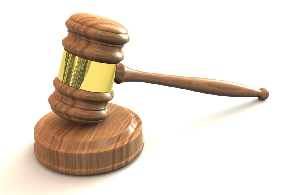 judge wooden gavel