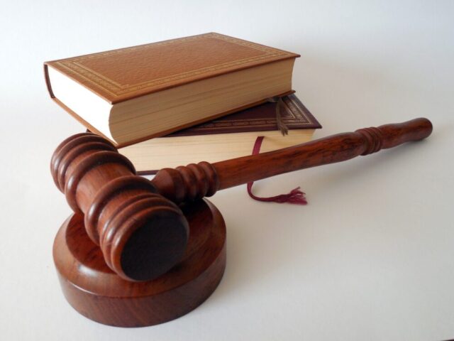 gavel law book