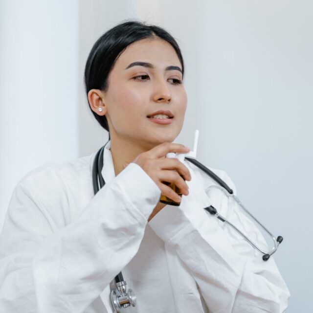 doctor with stethescope