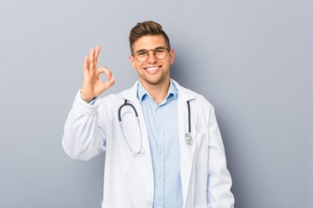 doctor okay gesture